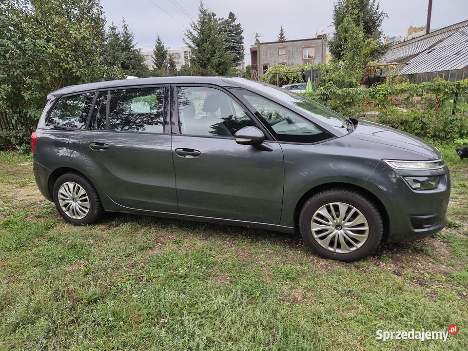 Citroen C4 Grand Picasso 16 benzyna 2014 r Warszawa