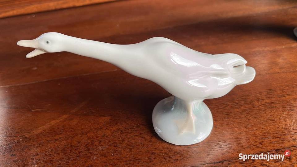 Figurka Gąska Z manufaktury Lladro Spain 1978 pomorskie Gdańsk