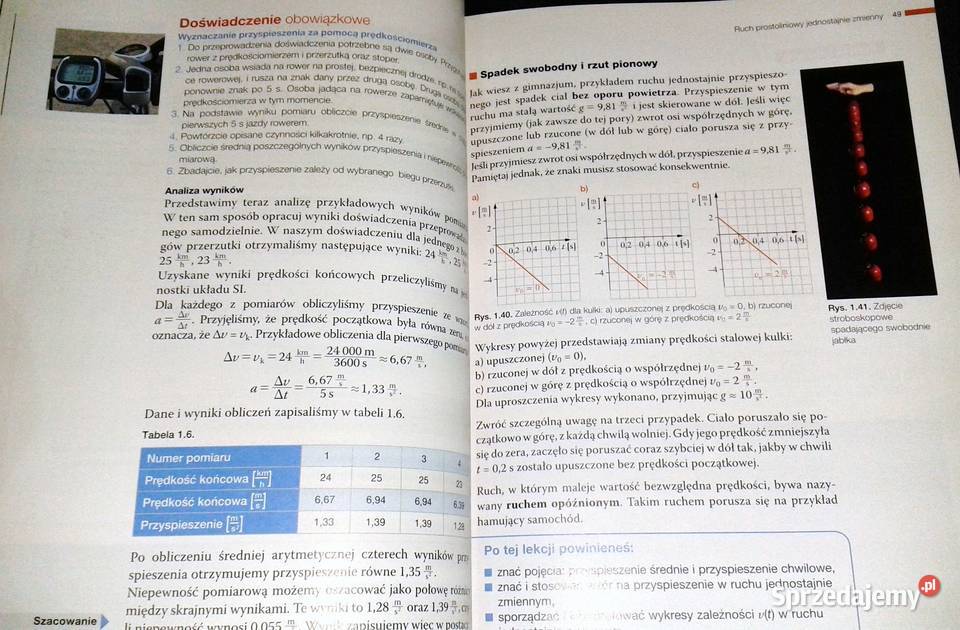 Zrozumieć fizykę 1 Podręcznik Marcin Braun lubelskie sprzedam