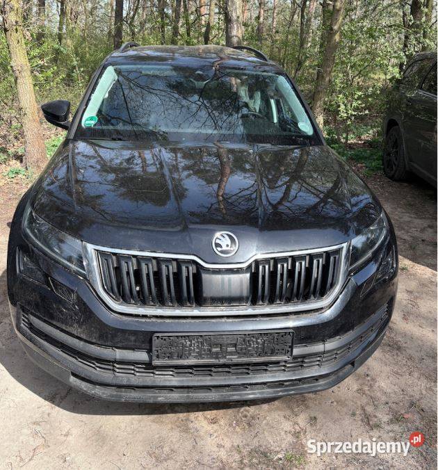 SKODA KODIAQ PRZOD KOMPLETNY MASKA ZDERZAK PAS osobowe