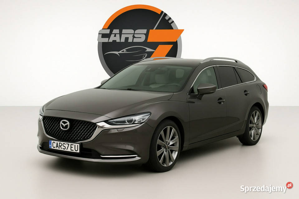 Mazda 6 automat skórzana tapicerka kamery 360 relingi dachowe Szczecin