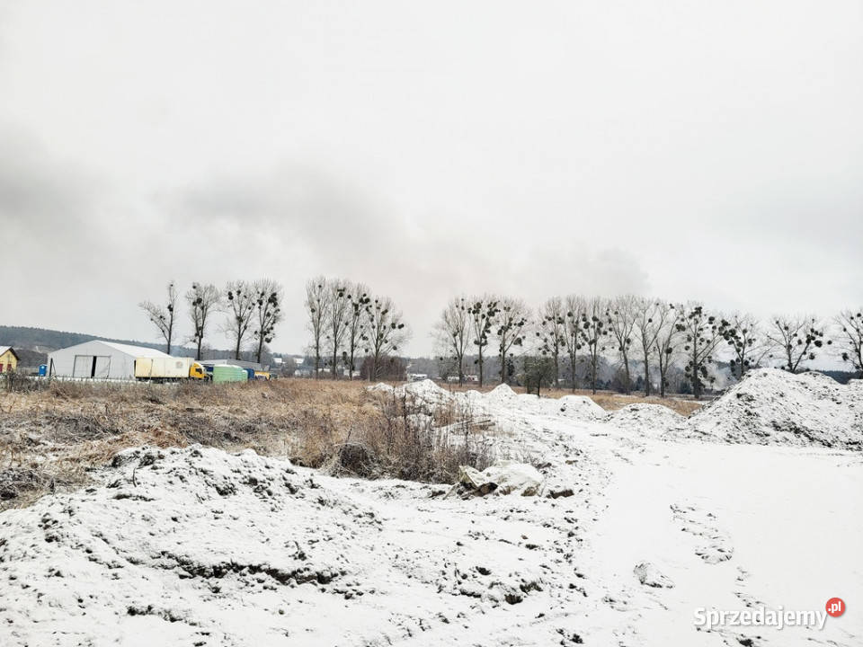 Teren Inwestycyjny pod budowę 8 domów utwardzona