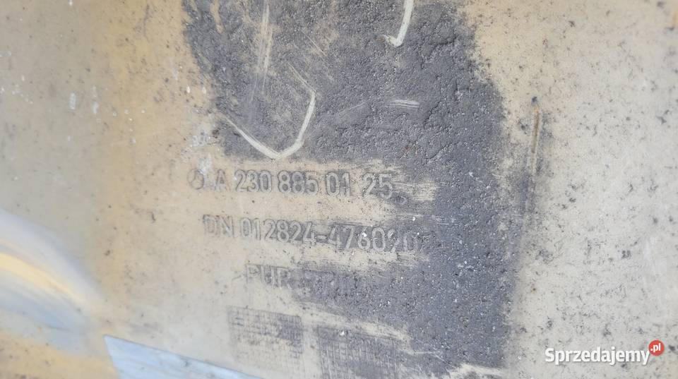 MERCEDES W230 SL ZDERZAK TYLNY TYL śląskie Ruda Śląska