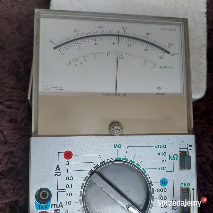 Miernik analagowy uniwersalny Poraj