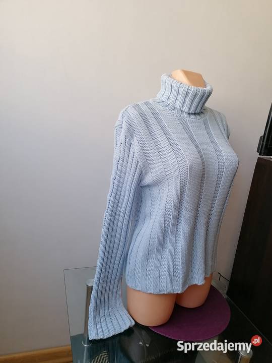 DAMSKI BŁĘKITNY SWETER GOLF BUENA STYLE R golf łódzkie Łódź sprzedam