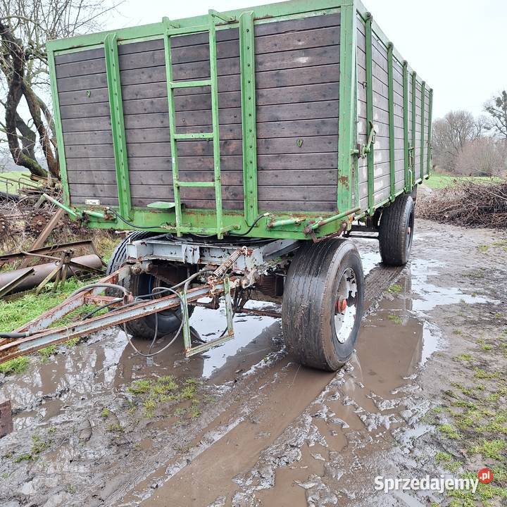 Przyczepa 16 ton Sztywna Słupca