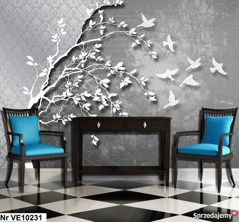 Tapeta fototapeta Drzewo dmuchawiec motyle Leszno