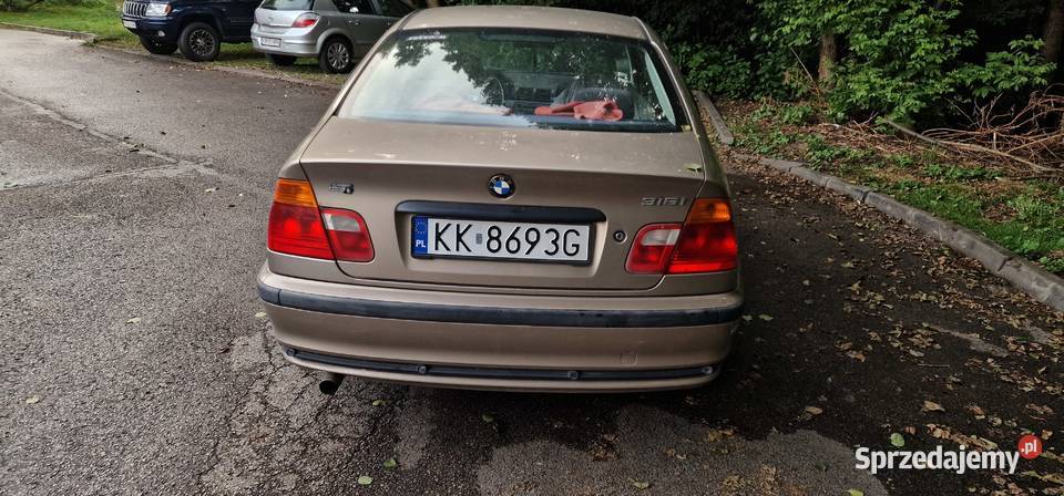 E46 316i 19 BG Automat 2000r 370kk Kraków