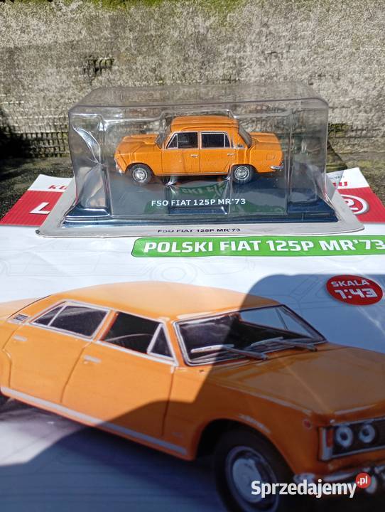 FIAT 125P MR73 Deagostini model 143 Legendy FSO Warszawa
