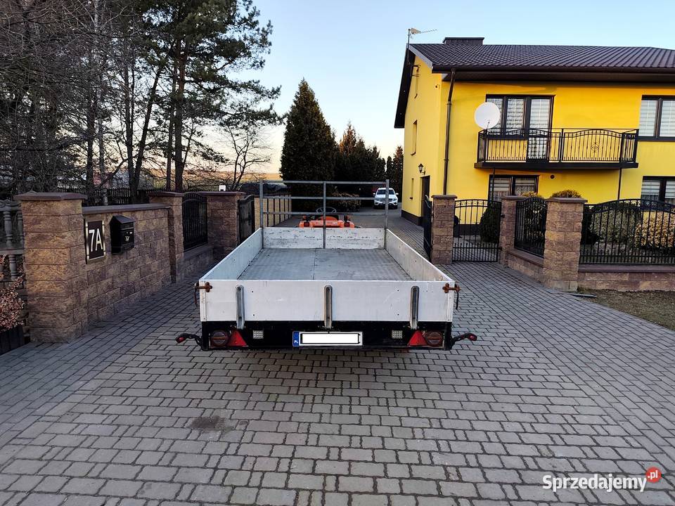Przyczepa Platforma HAPERT DMC 2000 Rok produkcji 1993 świętokrzyskie Wodzisław