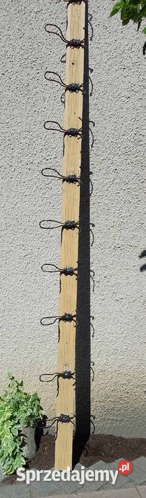 Stary przedwojenny wieszak na ubrania Nakło nad Notecią