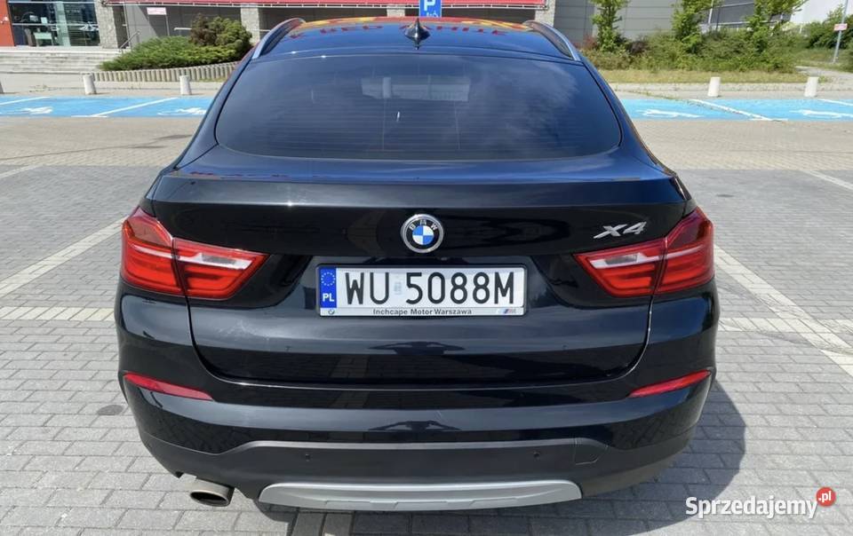 BMW X4 xDrive20i xLine kamera cofania Warszawa