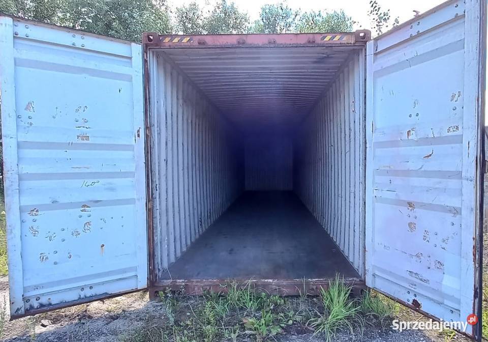 KONTENER MORSKI 40HC 12metrowy podwyższony Swarożyn sprzedam