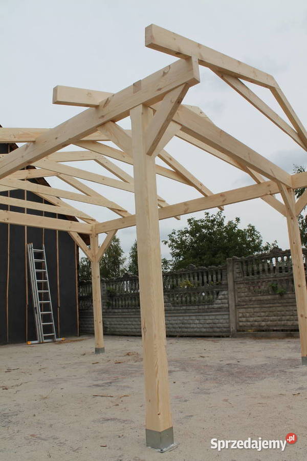 KONSTRUKCJA ALTANY 450x350 Wiata Pergola Garaż lubelskie Łuków
