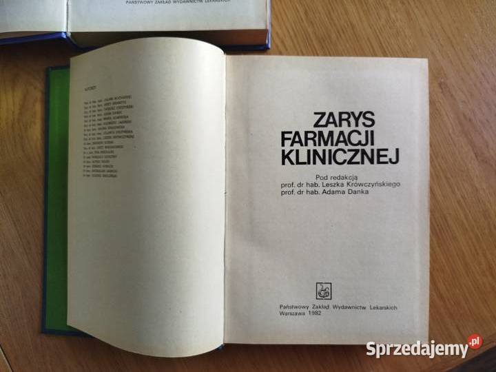 Książki Zarys farmacji klinicznej Chemia leków Oświęcim