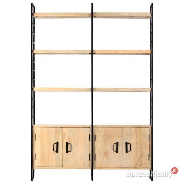 vidaXL Regał na książki 4 poziomy 124x30x180