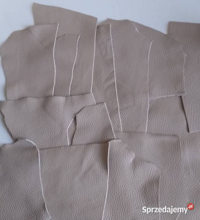 Skóra 369 g Licowa Włoska średnie i małe kawałki