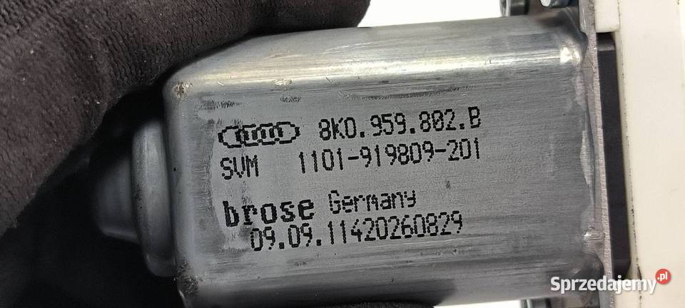 PODNOŚNIK SZYBY LT AUDI A6 C7 8K0959802B