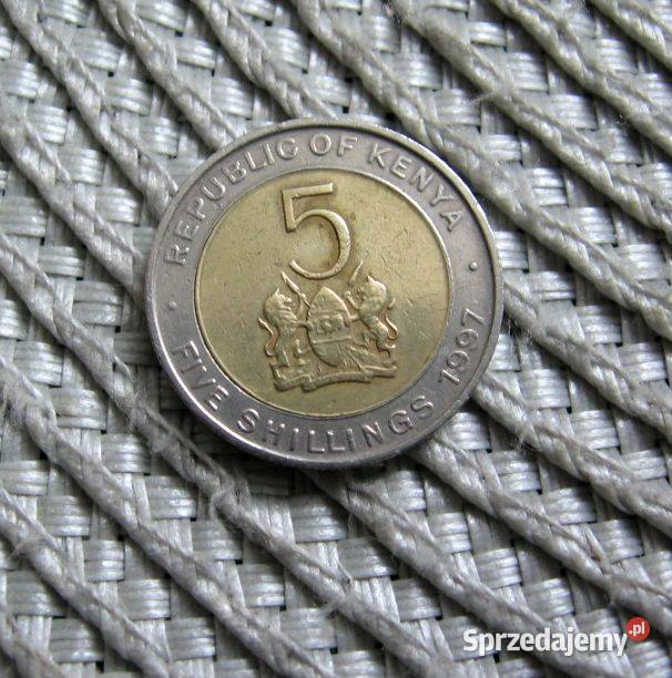Kenia 5 Szylingów 1997r