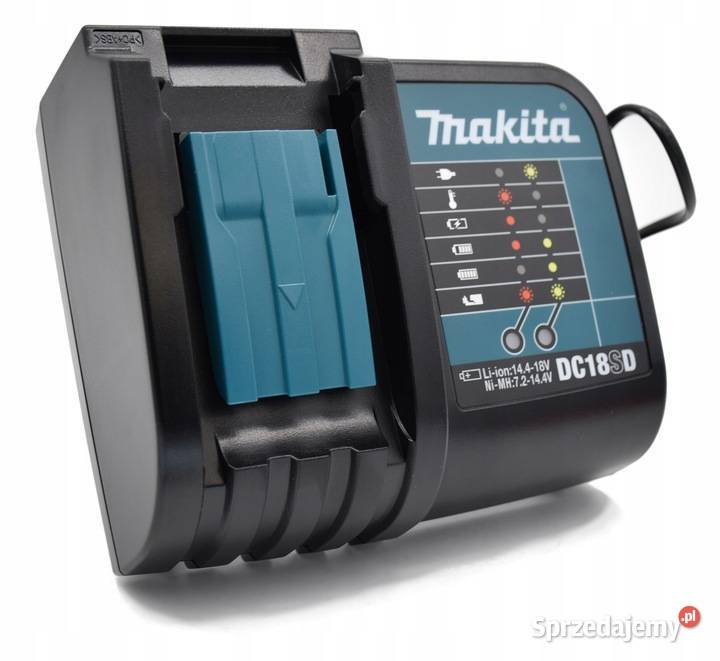 Ładowarka akumulatorów Makita DC18SD 18V Osprzęt do elektronarzędzi Zalesie Śląskie
