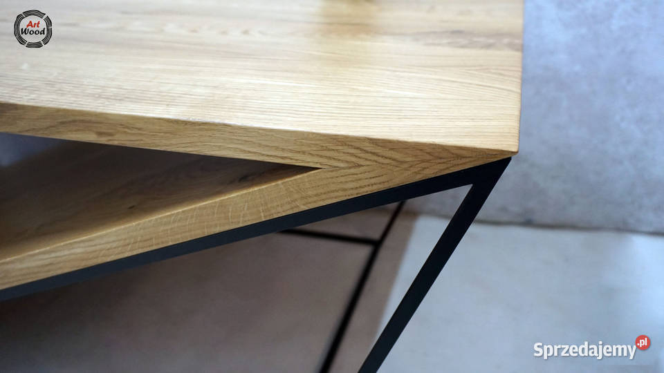 Ława loftowa stolik kawowy trójkąt 100cm Nowy Sącz sprzedam