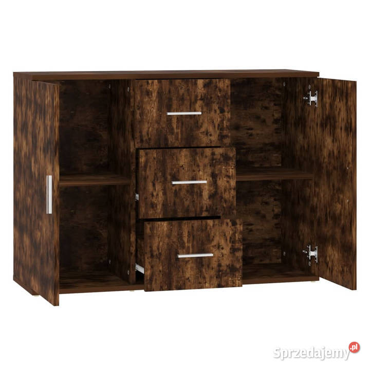 Szafka przydymiony dąb 91x295x65 materiał Warszawa