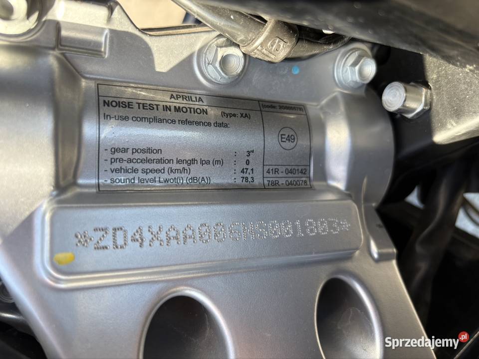 Aprilia rs 125 Replica GP ABS kat A1kat B lubuskie Żagań