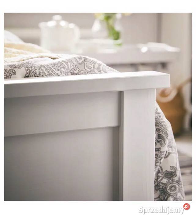 Łóżko Ikea białe Hemnes 90x200 używane Warszawa