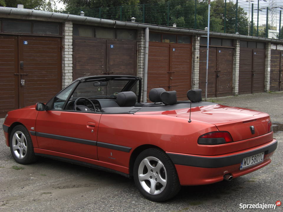 Peugeot 306 20 16V Cabriolet KLIMA klimatyzacja Warszawa