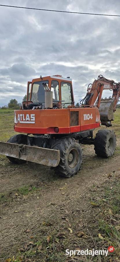 Sprzedam koparkę Atlas 1104 Motoryzacja sprzedam