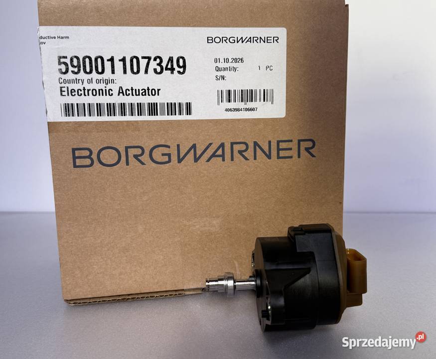 Nowy aktuator BorgWarner KKK 59001107349 Siedlce