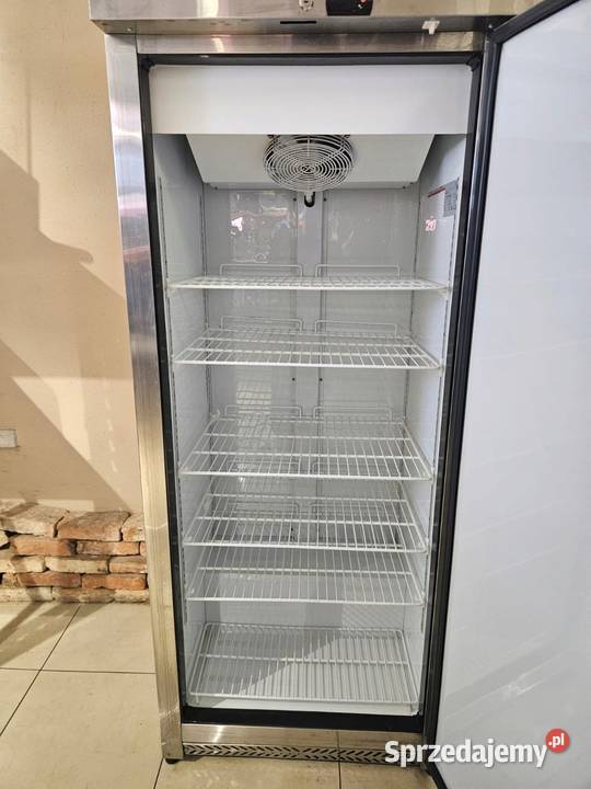 Szafa mroźnicza 590L ze stali nierdzewnej Szron