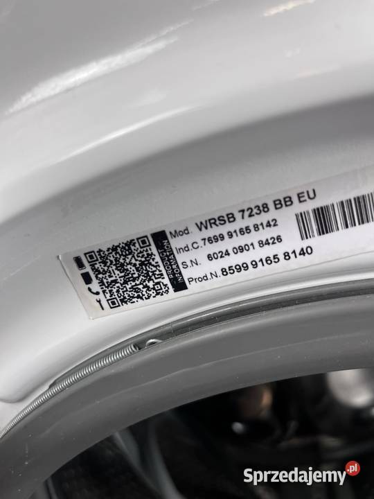 Pralka Whirlpool WRSB 7238 BB EU Slim 7 Warszawa sprzedam