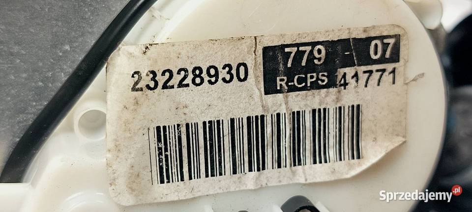 PAS BEZPIECZŃSTWA CHEVROLET CORVETTE C7 23228930 Lipno