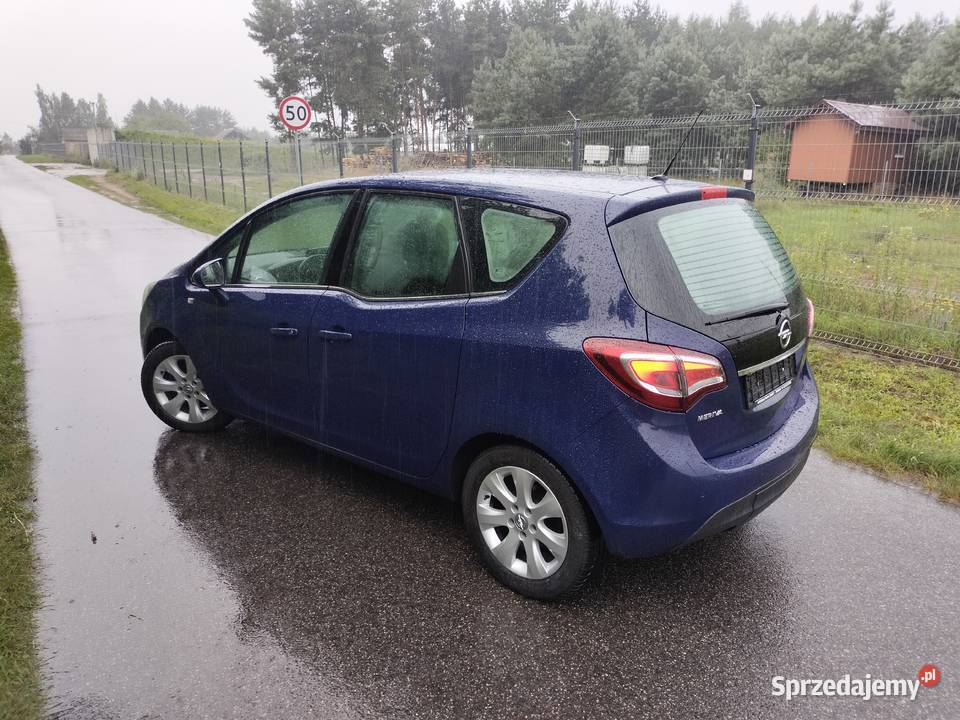 Opel Meriva 14 turbo bogate wyposażenie Van / Minibus Meriva wielkopolskie Skulsk