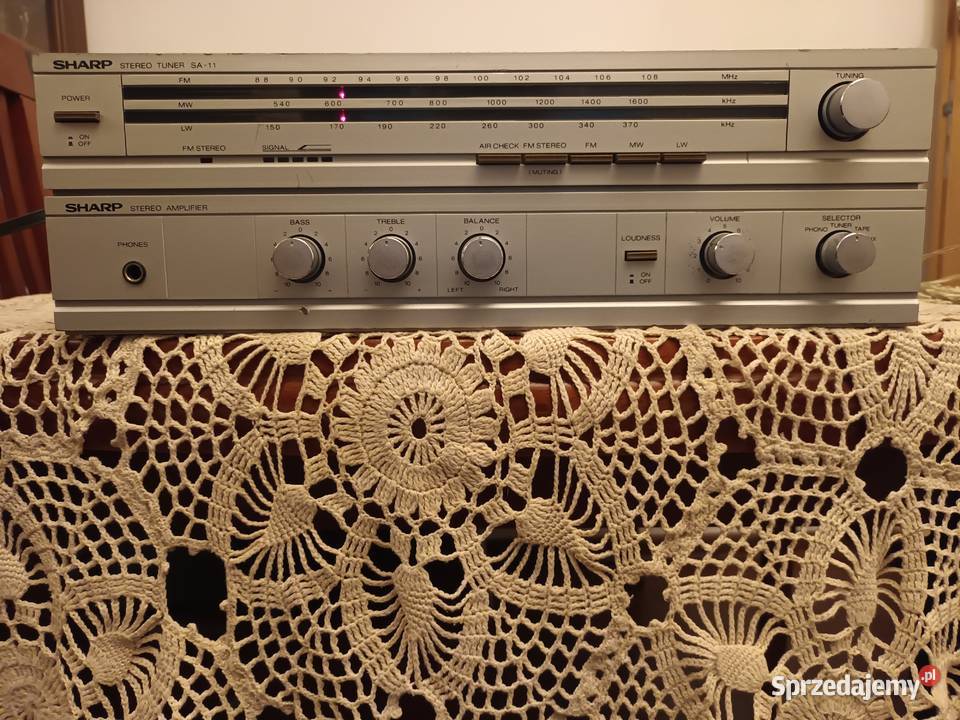 Amplituner Sharp SA 11 H Odbiera w Mono do Tychy