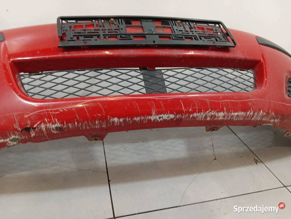 ZDERZAK PRZÓD CZERWONY LIFT Toyota Yaris I