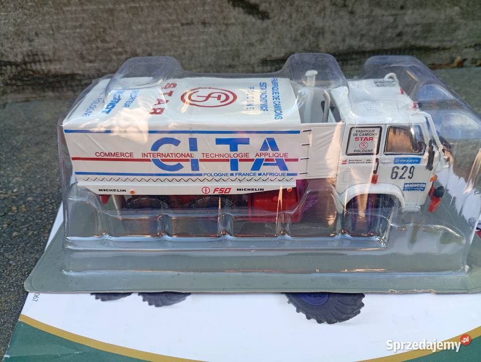 STAR 266 ParyżDakar model Deagostini 143 Kultowe Warszawa