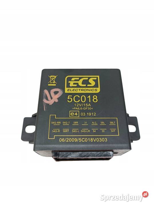 MODUŁ HAKA HOLOWNICZEGO ECS 5C018 Audi A4 IV Rok produkcji 2014 świętokrzyskie