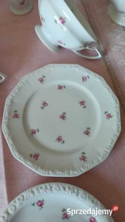 Dzbanek do herbaty Rosenthal Maria Różyczki Antyki, Sztuka, Kolekcje pomorskie Gdańsk