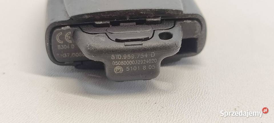 AUDI A4 B8 KLUCZYK PILOT 8T0959754D