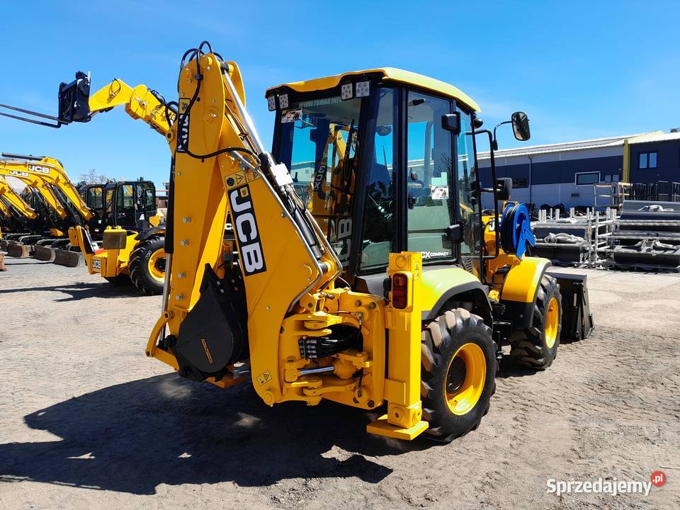 KOPARKOŁADOWARKA 3CX COMPACT 2016R 4CX CAT CASE Krotoszyn