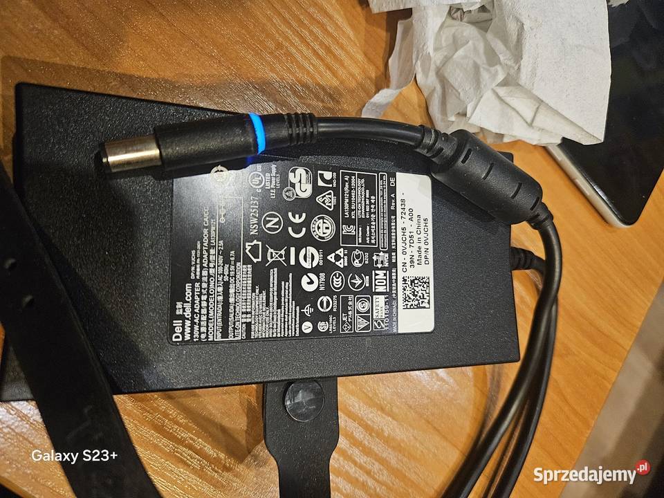 Zasilacz laptop Dell Łódź sprzedam