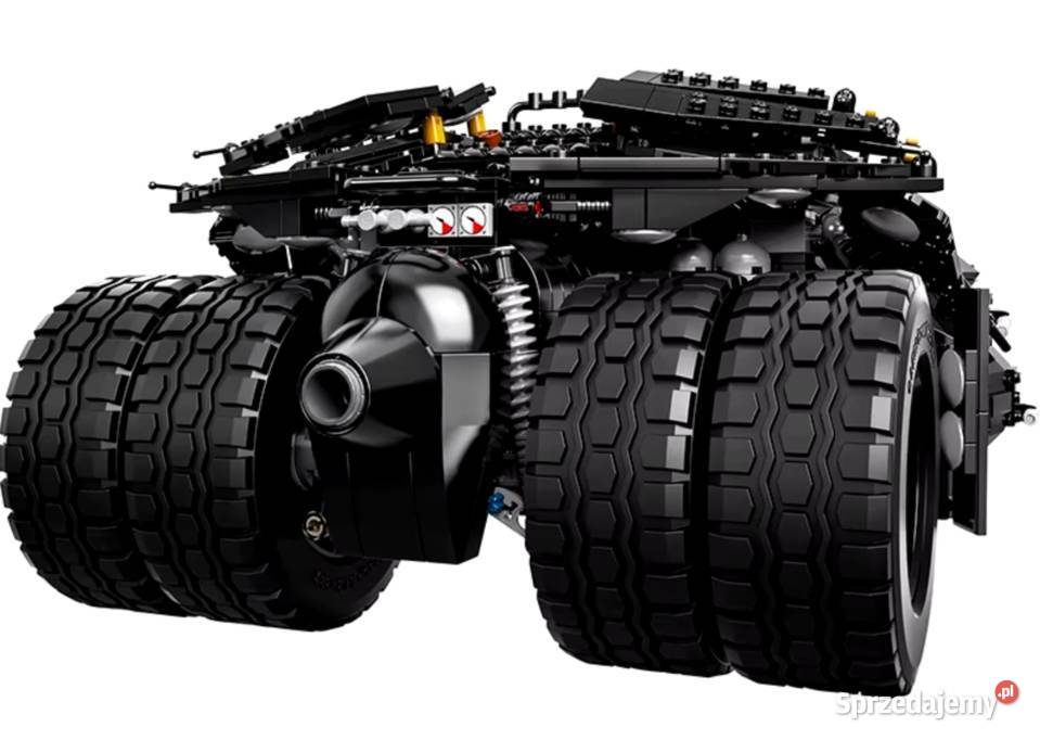 klocki BatMobil Gotham Mroczny Rycerz 2figurki Pobiedziska