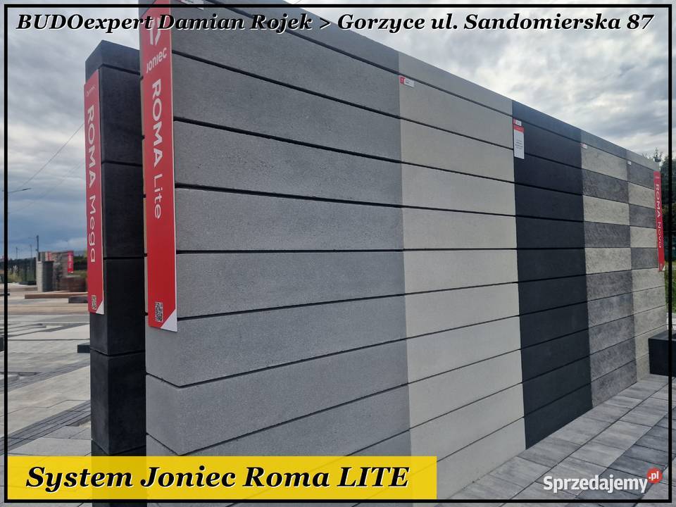 Bloczek Pustak Joniec Roma Perfect 50x20 ALBA Stalowa Wola