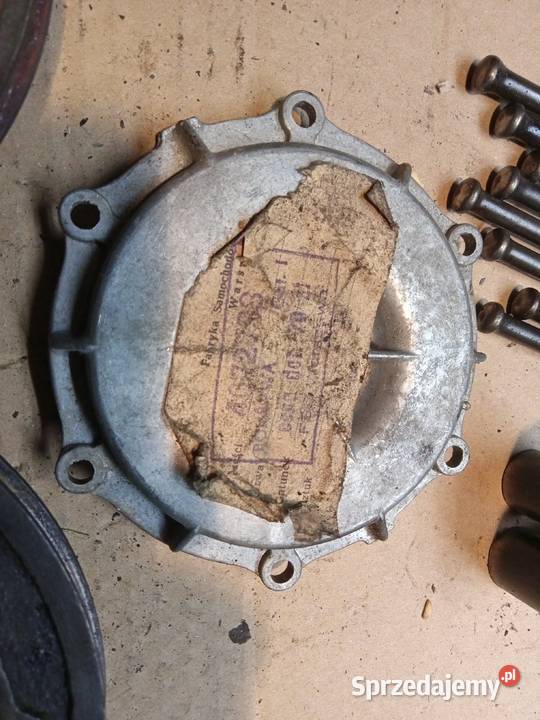 Fiat 125p koło pasowe filtr odśrodkowy dekiel Części Stalowa Wola