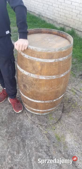 Dębowa beczka winie Ryki