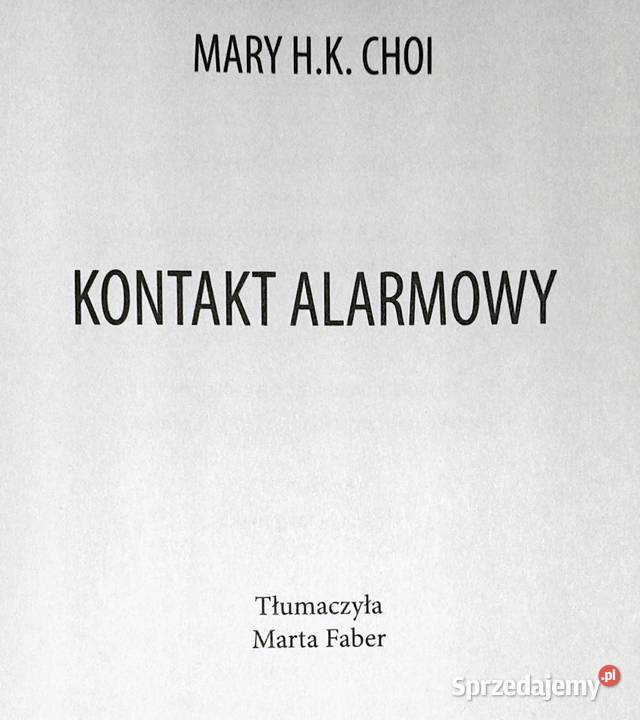 Kontakt alarmowy Mary HK Choi lubelskie