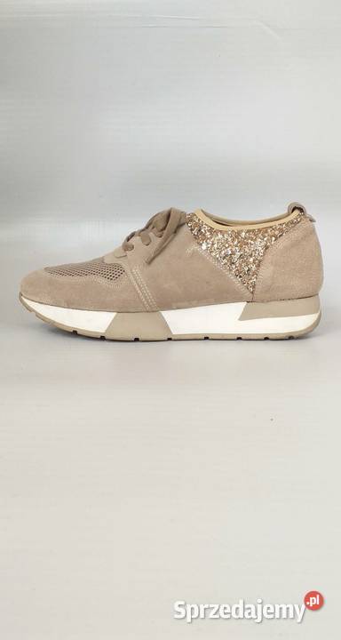 Sneakersy 40 brokatowe dodatki