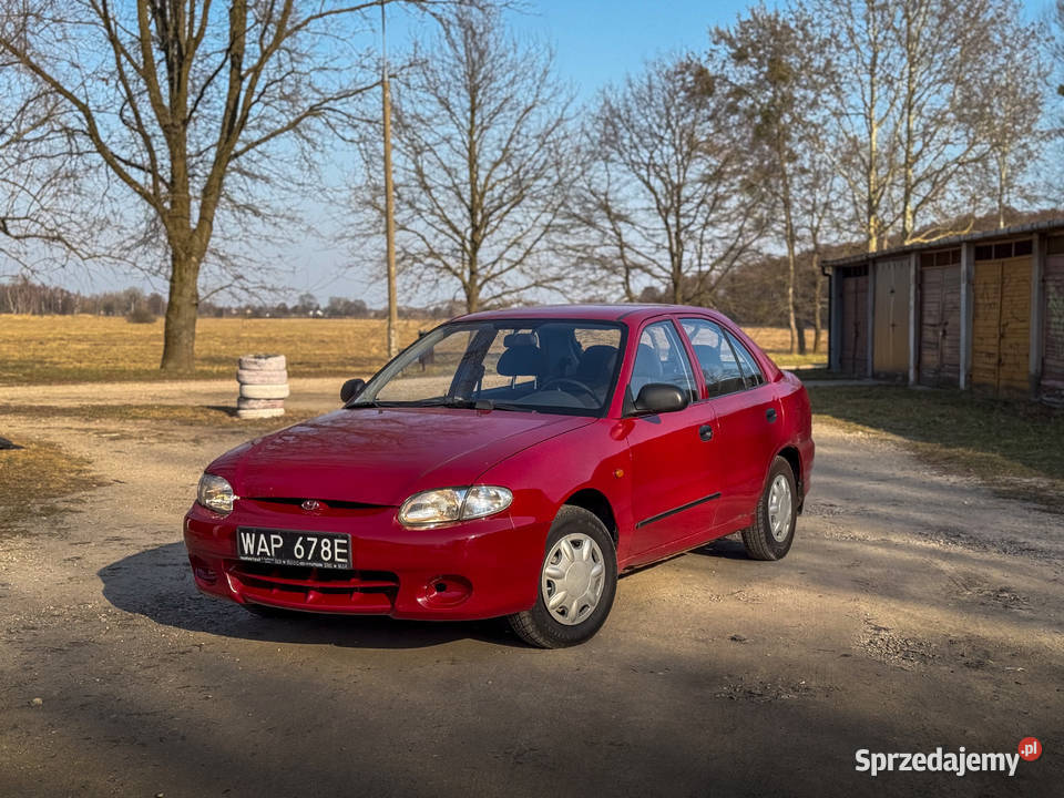 Hyundai accent 1 wlasiciela czarne blachy Warszawa